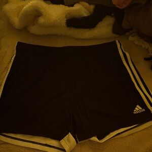 Adidas Women's Black Athletic Shorts